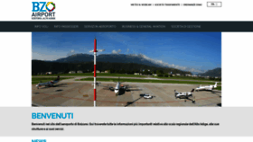 What Bolzanoairport.it website looked like in 2020 (3 years ago)