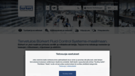 What Burkert.fi website looked like in 2020 (3 years ago)