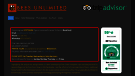 What Beesunlimited.com website looked like in 2020 (3 years ago)