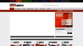 What Bricksmith.co.uk website looked like in 2020 (3 years ago)