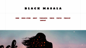 What Blackmasala.com website looked like in 2020 (3 years ago)