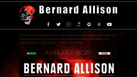 What Bernardallison.com website looked like in 2020 (3 years ago)
