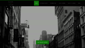 What Blacklifenetwork.com website looked like in 2020 (3 years ago)