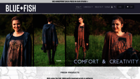What Bluefishclothing.com website looked like in 2020 (3 years ago)