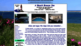 What Beachbreezeinn.net website looked like in 2020 (3 years ago)