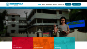 What Bsmmnirmalaschool.com website looked like in 2020 (3 years ago)