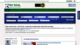 What Bvreal.sk website looked like in 2020 (3 years ago)