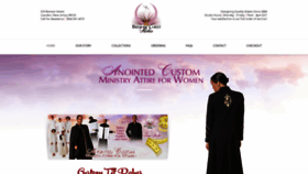 What Brideofchristrobes.com website looked like in 2020 (3 years ago)