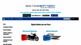 What Bigtimebattery.com website looked like in 2020 (3 years ago)