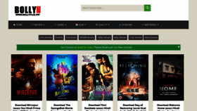 What Bollyflix.club website looked like in 2020 (3 years ago)