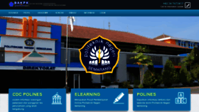 What Bakpk.polines.ac.id website looked like in 2020 (3 years ago)