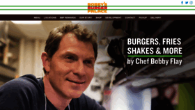 What Bobbysburgerpalace.com website looked like in 2020 (3 years ago)