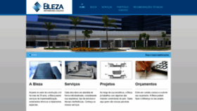 What Bleza.com.br website looked like in 2020 (3 years ago)