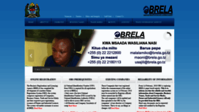 What Brela.go.tz website looked like in 2020 (3 years ago)