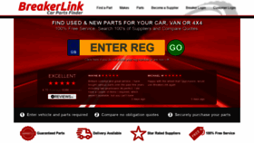 What Breakerlink.com website looked like in 2020 (3 years ago)
