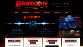 What Bretconenergiasolar.com website looked like in 2020 (3 years ago)