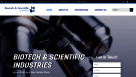 What Biotechagra.com website looked like in 2020 (3 years ago)