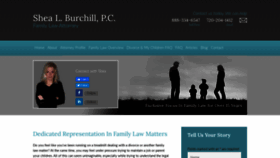What Burchillfamilylaw.com website looked like in 2020 (3 years ago)