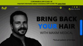 What Bringbackhair.com website looked like in 2020 (3 years ago)