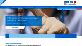 What Blak.de website looked like in 2020 (4 years ago)