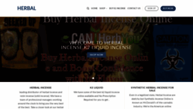 What Buyherbalincenseonline.com website looked like in 2020 (3 years ago)
