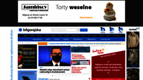 What Bilgorajska.pl website looked like in 2020 (3 years ago)