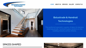 What Balustradetechnologies.com.au website looked like in 2020 (4 years ago)