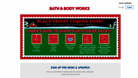 What Bathandbodyworks.ca website looked like in 2020 (3 years ago)
