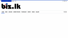 What Biz.lk website looked like in 2020 (3 years ago)
