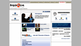 What Bresciaonline.it website looked like in 2020 (3 years ago)