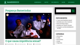 What Bamerindus.com.br website looked like in 2020 (3 years ago)