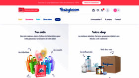 What Babyboom.be website looked like in 2020 (3 years ago)