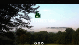 What Bennettscreekfarm.com website looked like in 2020 (3 years ago)