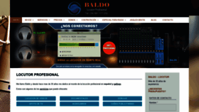 What Baldo-locuciones.com website looked like in 2020 (3 years ago)