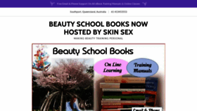 What Beautyschoolbooks.com.au website looked like in 2020 (3 years ago)