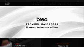 What Breo.com website looked like in 2020 (3 years ago)