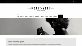 What Benessere-hairandbeauty.co.uk website looked like in 2020 (3 years ago)