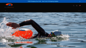 What Blueseventy.com website looked like in 2020 (3 years ago)