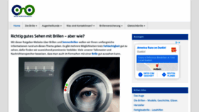 What Brille4u.de website looked like in 2020 (3 years ago)