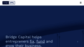 What Bridgecap.ca website looked like in 2020 (3 years ago)