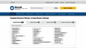 What Bizru.biz website looked like in 2020 (4 years ago)