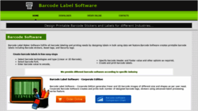 What Barcodelabelsoftware.net website looked like in 2020 (3 years ago)