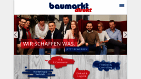 What Baumarktdirekt.com website looked like in 2020 (3 years ago)