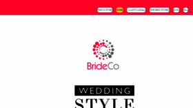 What Brideco.co.uk website looked like in 2020 (3 years ago)