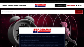 What Badehaus.ro website looked like in 2020 (3 years ago)