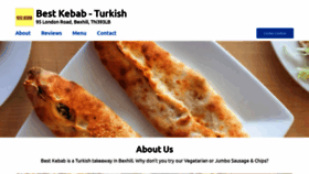 What Bestkebab-bexhill.co.uk website looked like in 2020 (3 years ago)