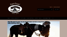 What Buckarooleather.com website looked like in 2020 (3 years ago)
