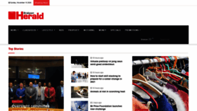 What Brakpanherald.co.za website looked like in 2020 (3 years ago)