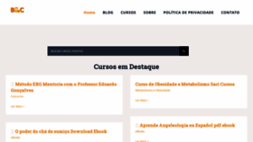 What Bibliotecacrista.com.br website looked like in 2020 (3 years ago)