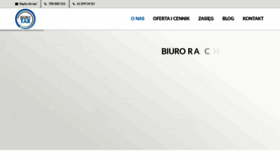 What Biuro-tax.pl website looked like in 2020 (3 years ago)
